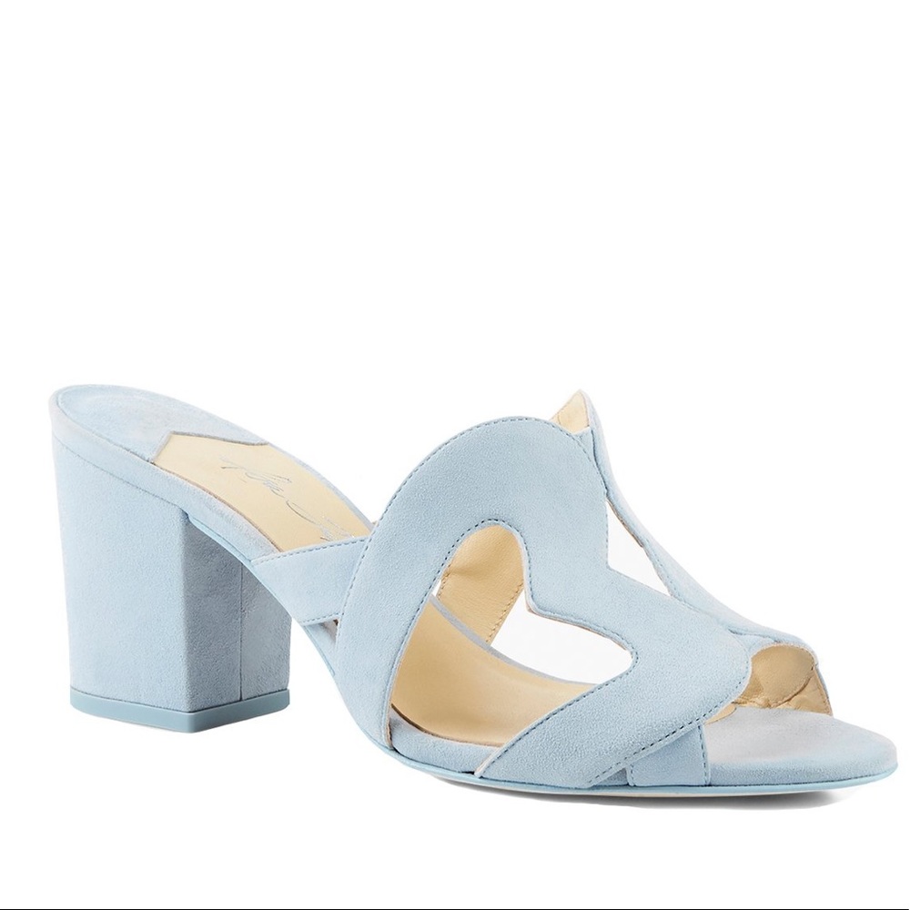 Isa Tapia Amor Palace Blue mule